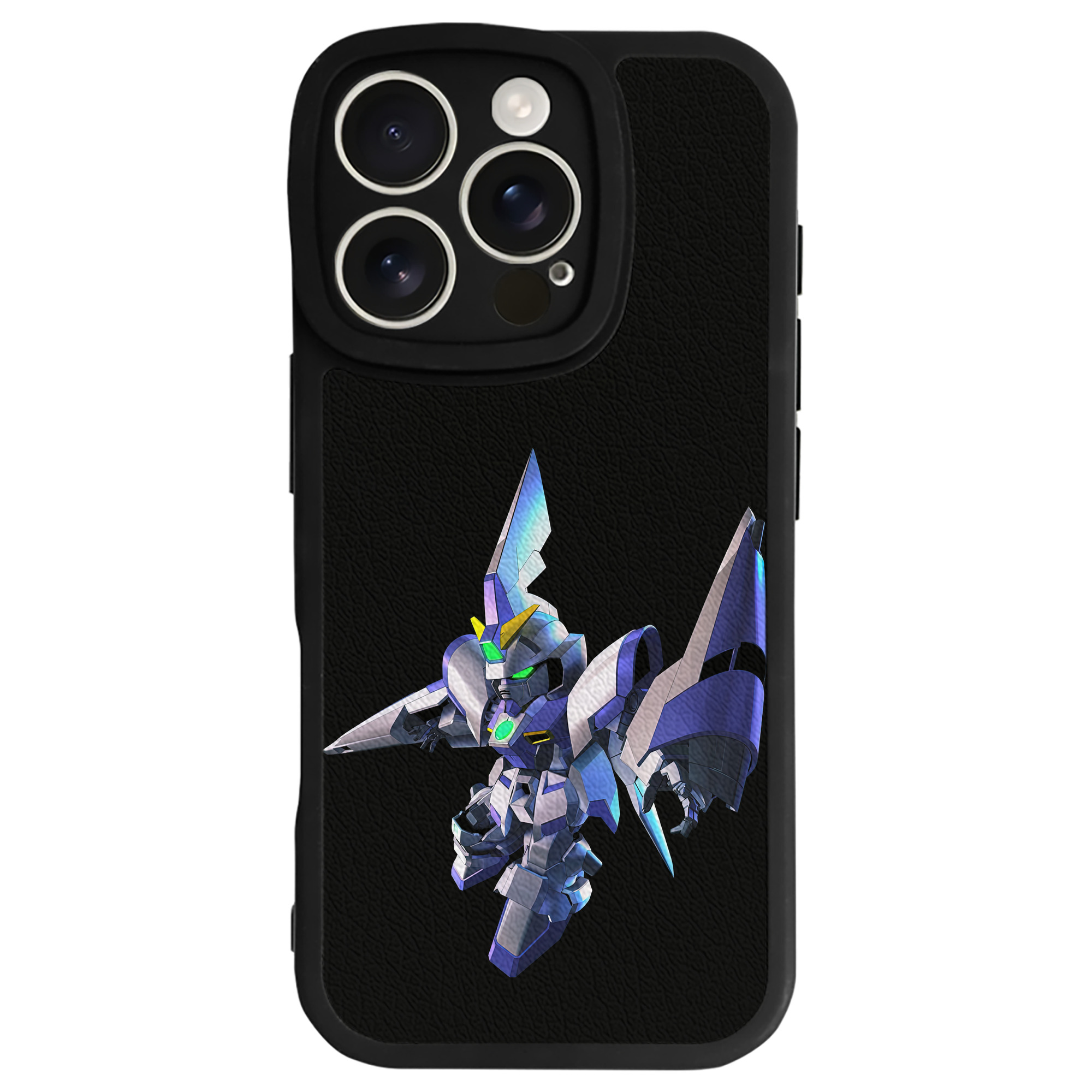 （画像用） 機動戦士ガンダム Mobile Suit Gundam 【iPhone 16シリーズ対応】シリコンスマホケース（レザー調） 材質：シリコン